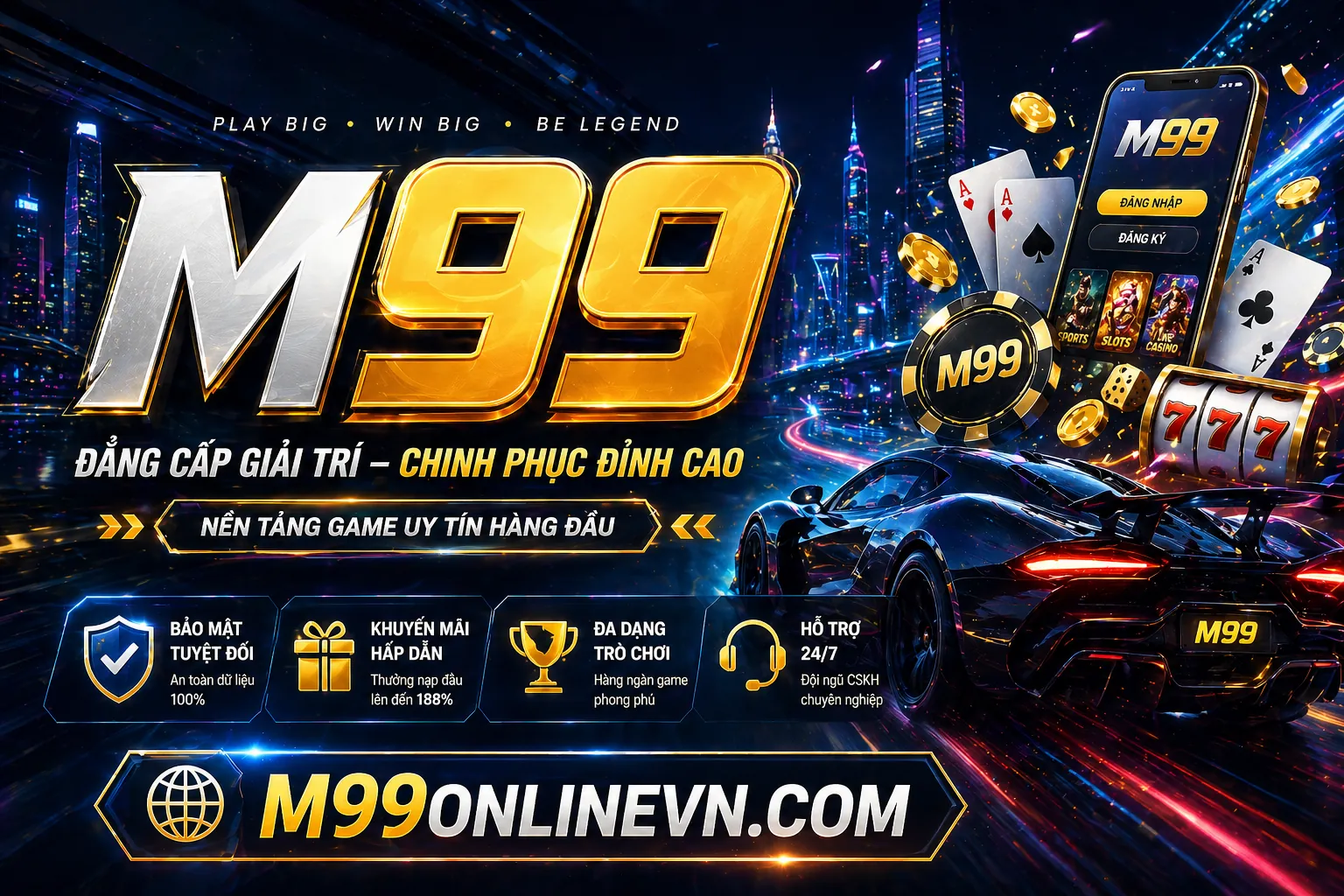 Sân vận động bóng đá sôi động với logo ứng dụng QQ188 App, thể hiện cá cược thể thao trực tuyến